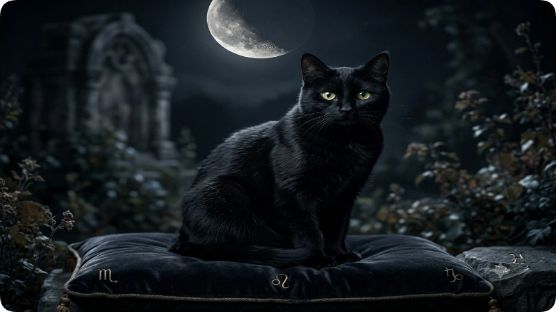 Black Cat Names for Male Cats