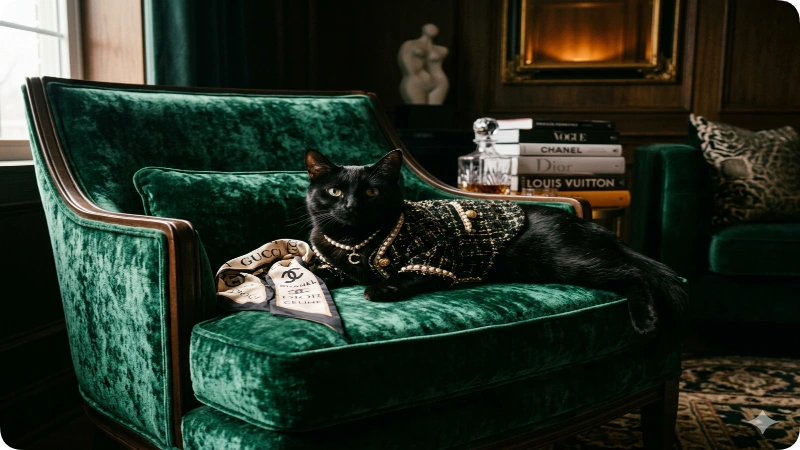 Elegant and Luxurious Black Cat Names