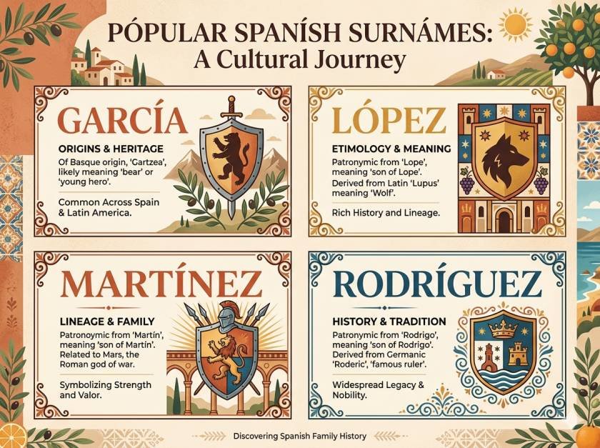 Popular Spanish Last Names