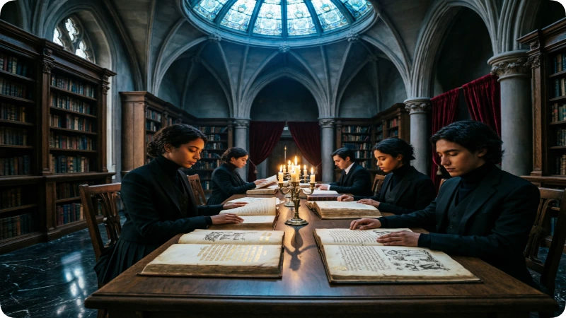 Gothic & Dark Academia Latin Last Names