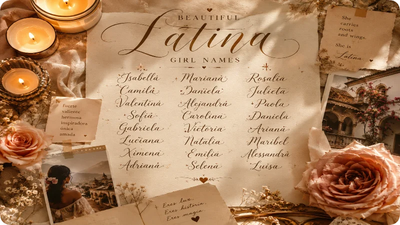 Beautiful Latina Names With Meaning