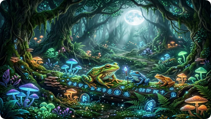 Fantasy Frog Names for Magical Vibes