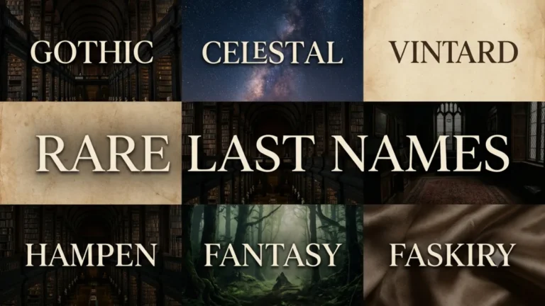 Rare Last Names