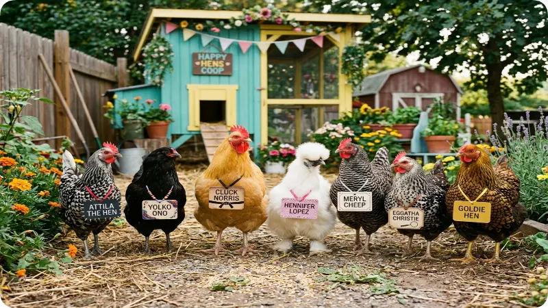 Best Funny Chicken Names Overall