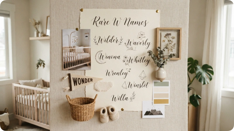 Unique W Boy Names