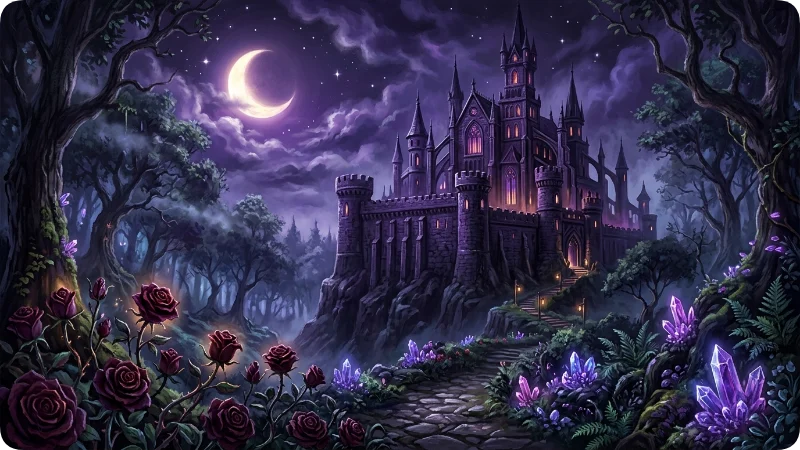 Dark Purple Names with Gothic & Fantasy Appeal
