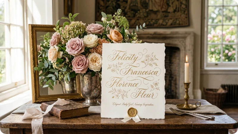 Elegant F Girl Names