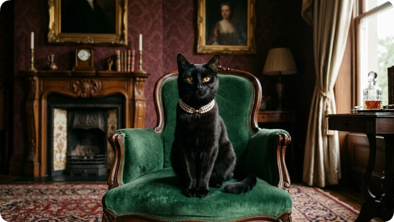 Elegant Female Black Cat Names