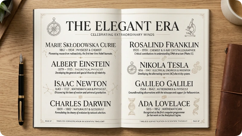 Elegant Scientist Names