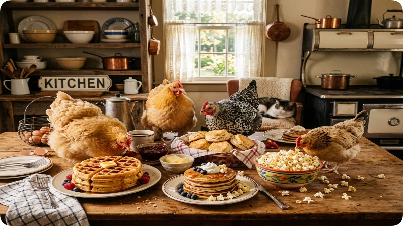 Food Inspired Funny Chicken Names