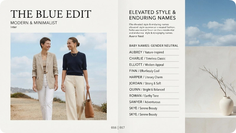 Gender Neutral Names That Mean Blue