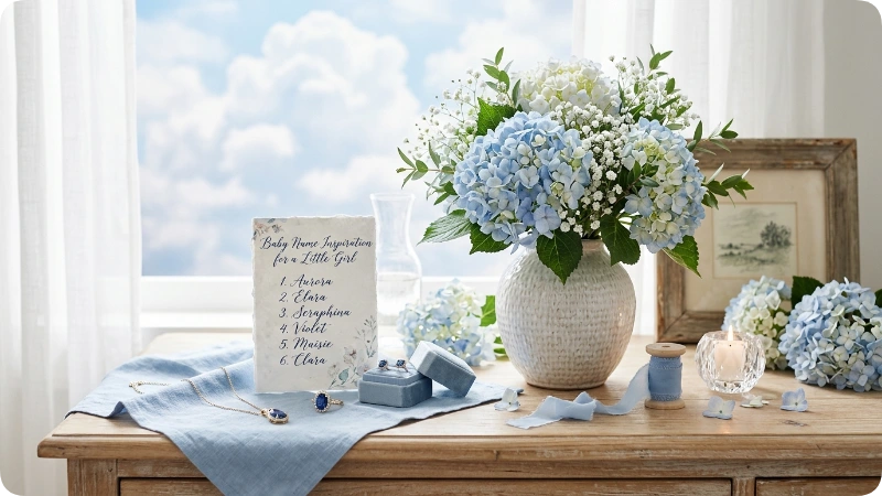 Girl Names That Mean Blue