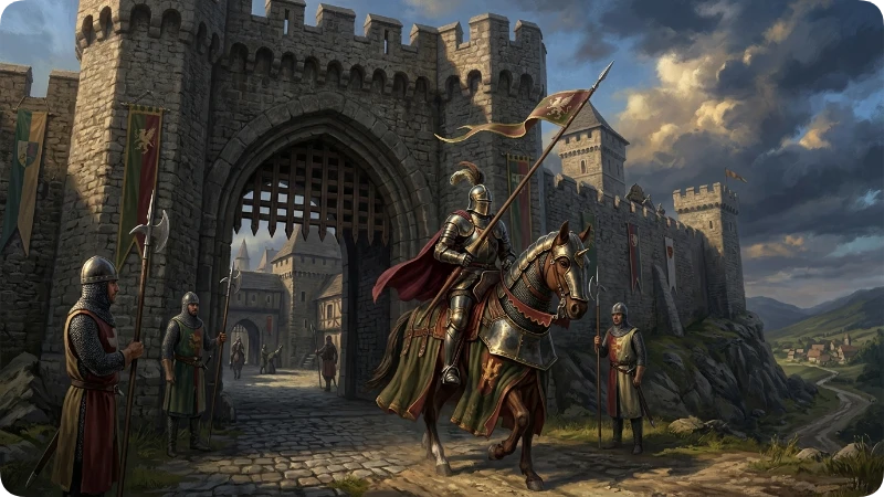 Knightly Medieval Boy Names