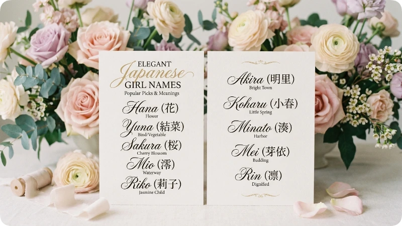 Most Beautiful Girl Names With J