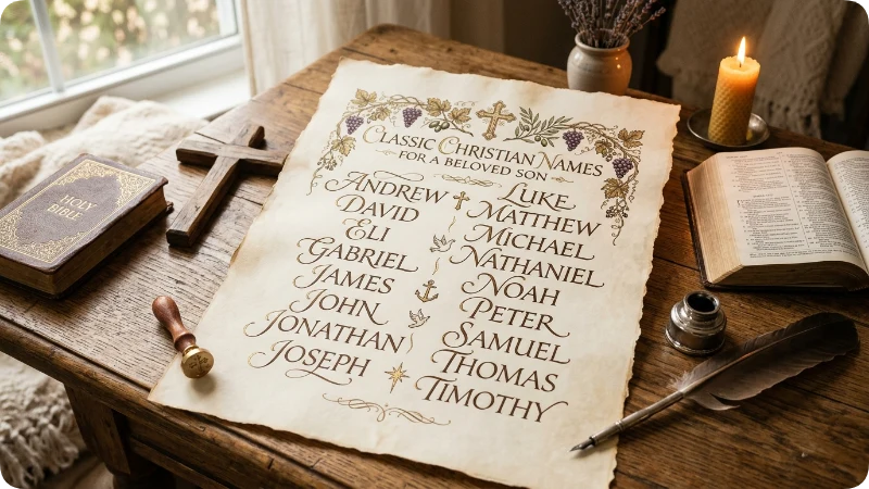 Most Loved Christian Boy Names