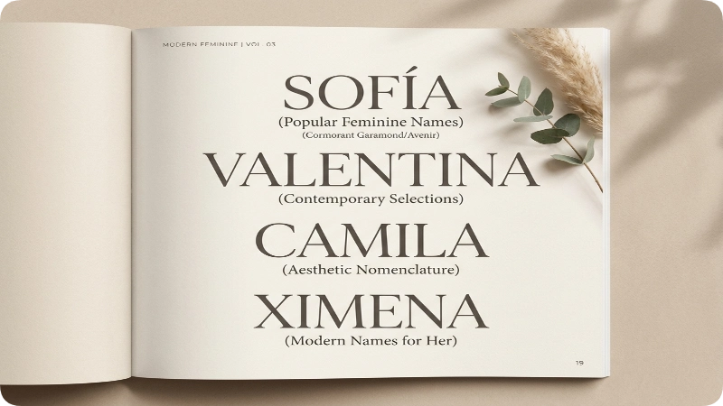 Most Popular Mexican Female Names Today