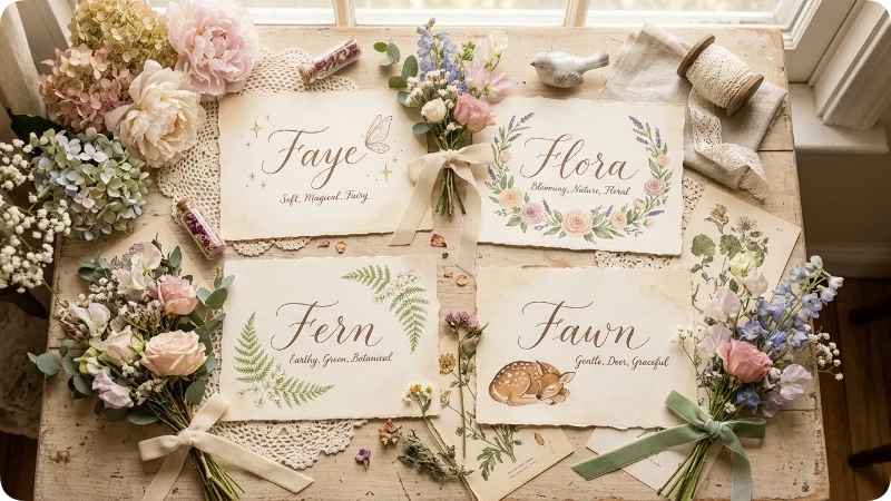 Soft & Feminine F Girl Names