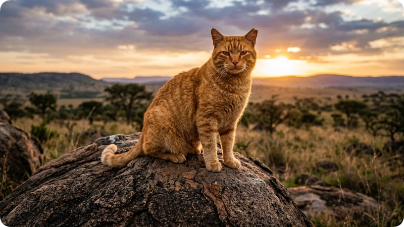 Strong and Powerful Orange Cat Names