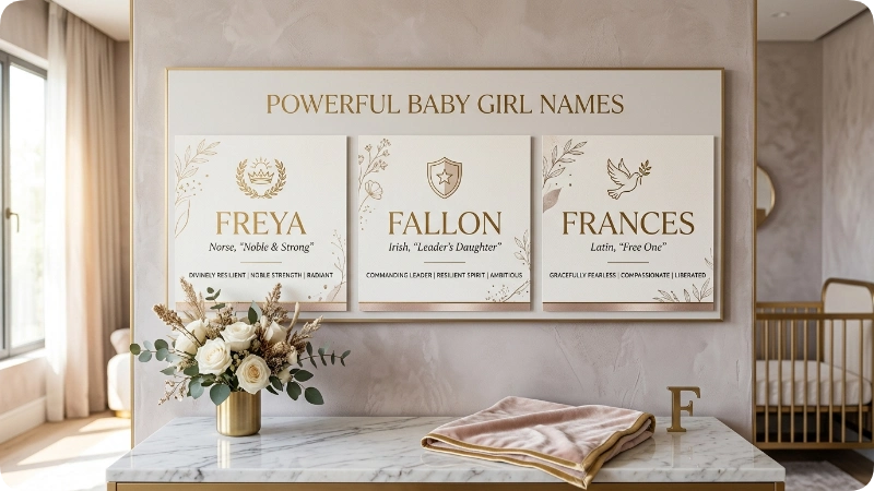 Strong F Girl Names