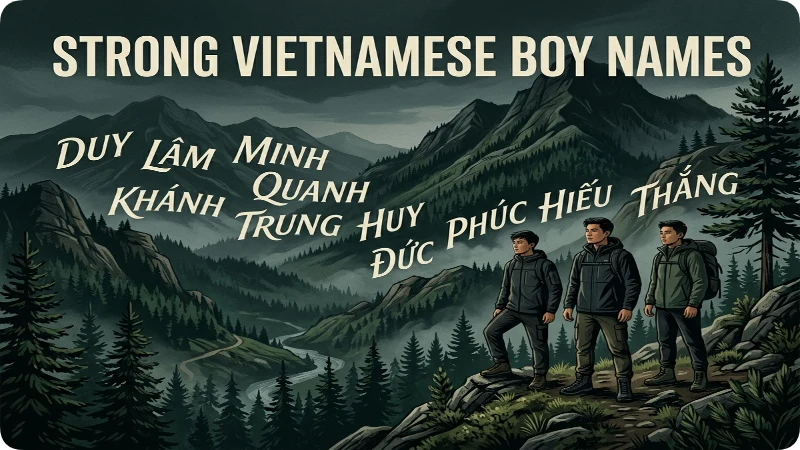 Strong Vietnamese Names