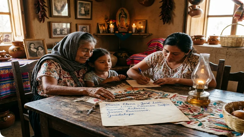 Traditional Mexican Girl Names