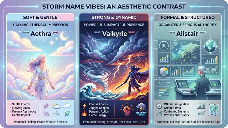 Naming Style Behind Hurricane Names