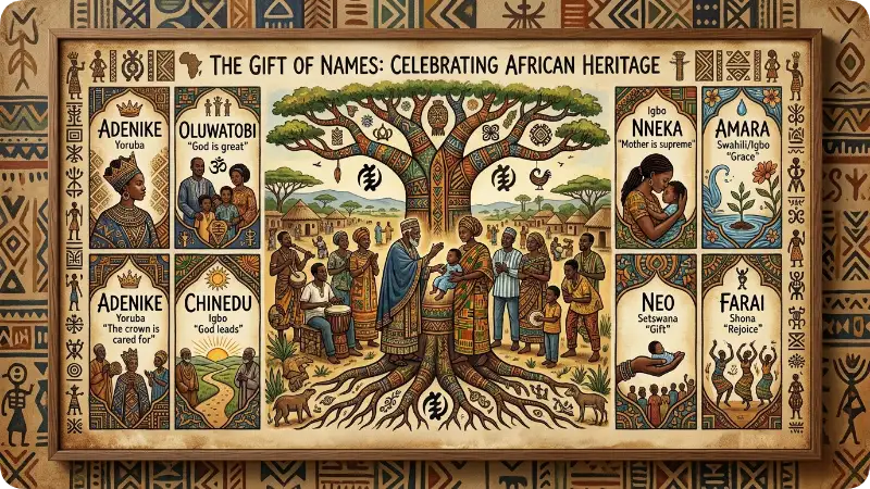 African Inspired Black Boy Names