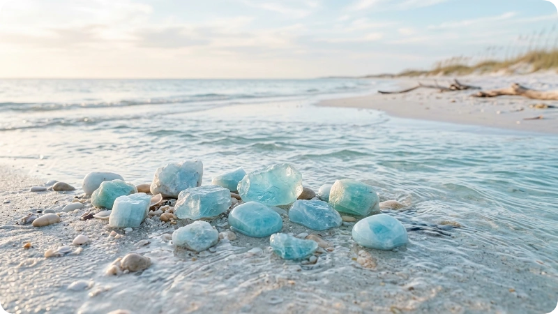 Ocean Inspired Blue Stones Names