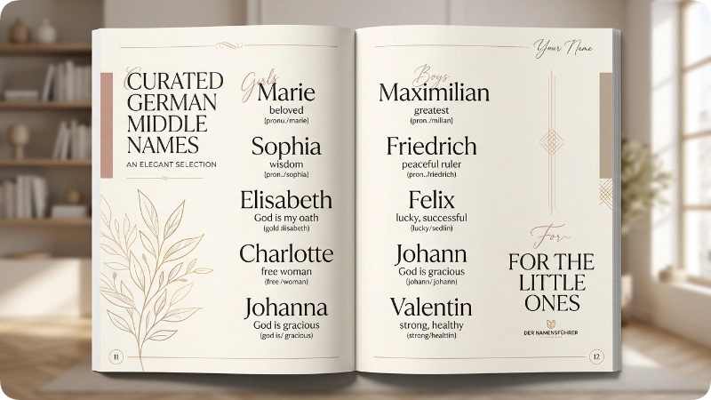 Best German Middle Names