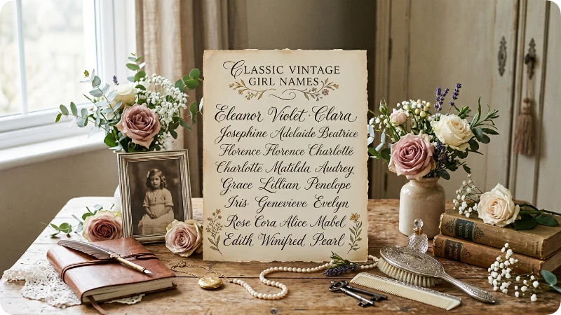 Best Old Fashioned Girl Names