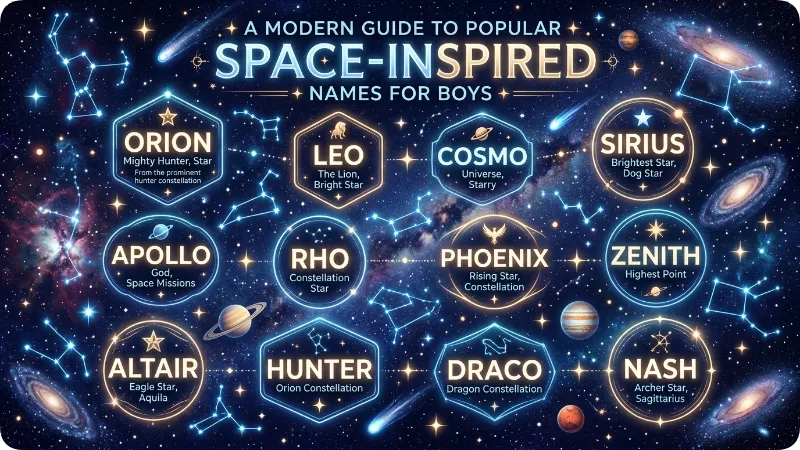 Best Space Names for Boys