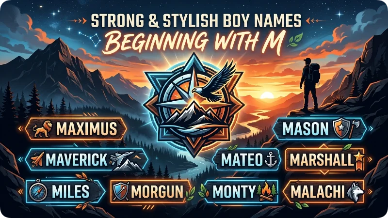 Boy Names That Start With M