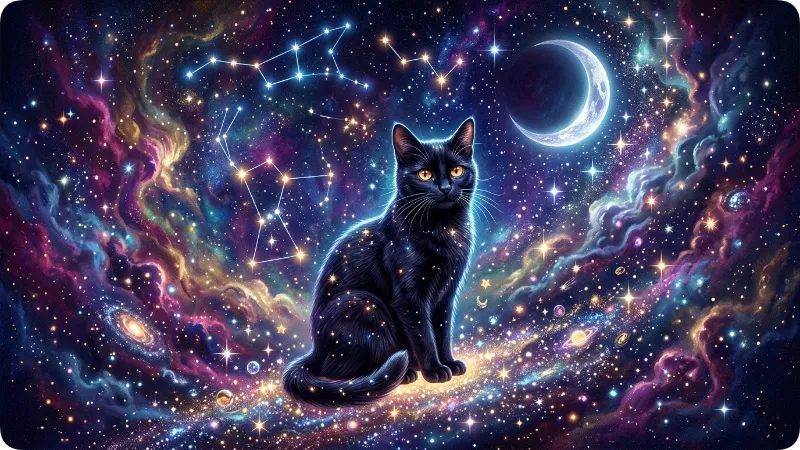 Celestial Female Black Cat Names