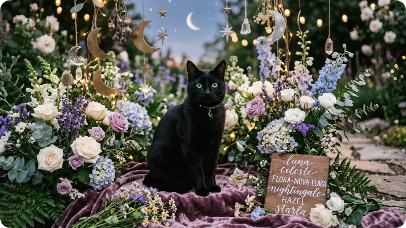Cute Female Black Cat Names