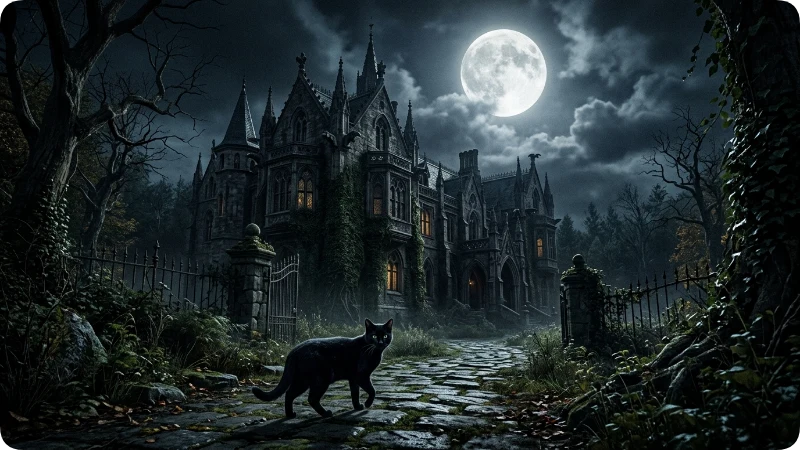 Dark & Gothic Black Cat Names