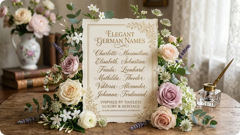 Elegant German Middle Names