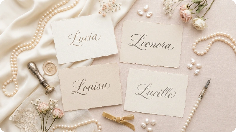 Elegant Girl Names With L