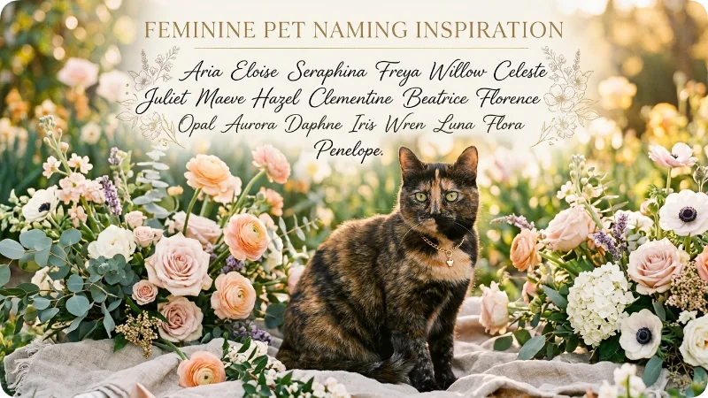 Female Tortoiseshell Cat Names