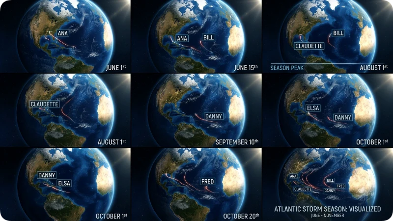 Full List of 2026 Hurricane Names