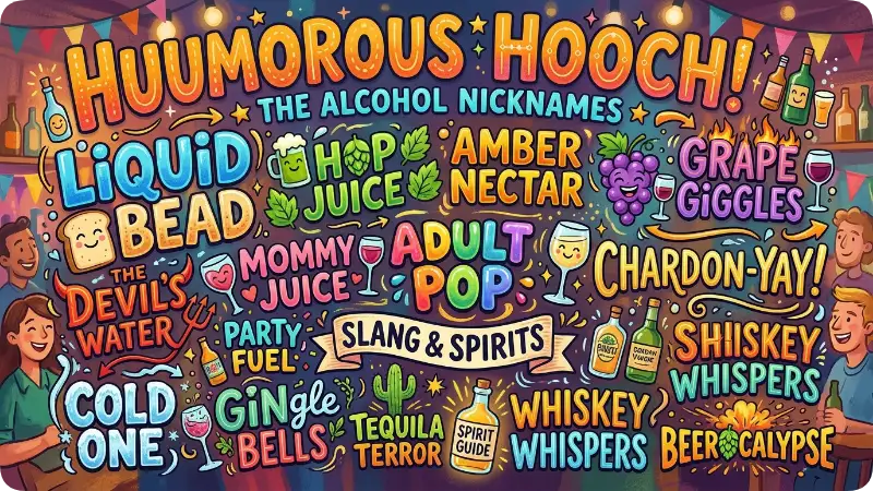 Funny and Playful Alcohol Street Names