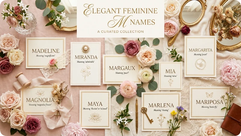 Girl Names That Start With M