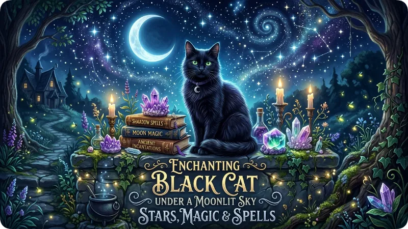 Magical and Witchy Black Cat Names