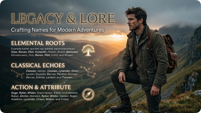Male Main Character Names