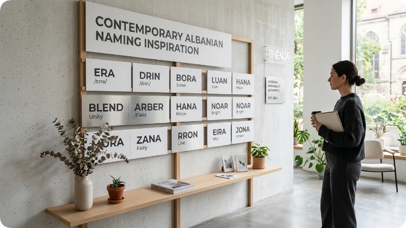 Modern Albanian Names
