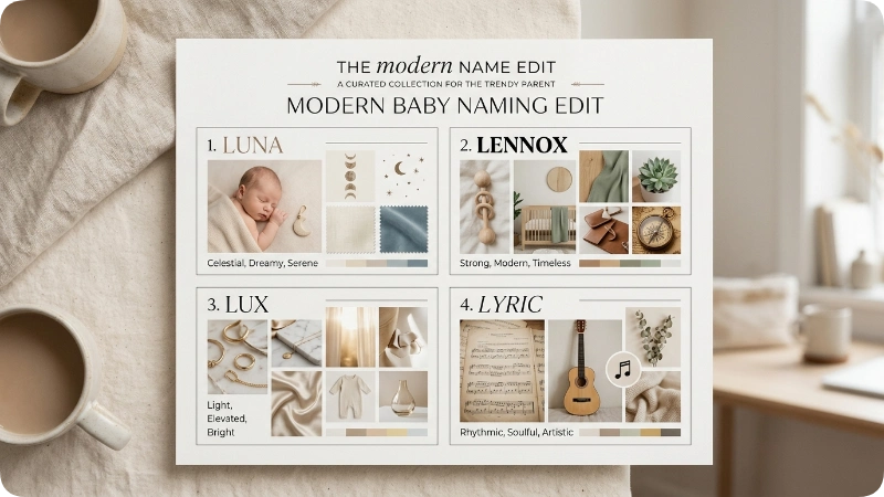 Modern Girl Names With L