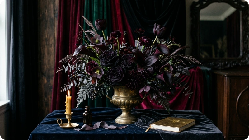Most Beautiful Black Flower Names