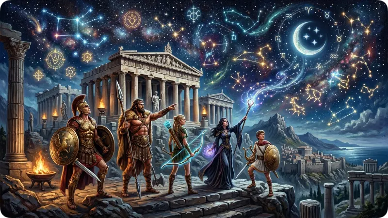 Mythological and Legendary Uncommon Male Names