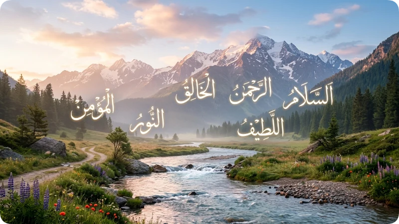 Nature, Spiritual & Poetic Arabic Names