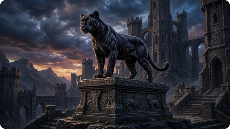 Powerful & Dominant Black Cat Names