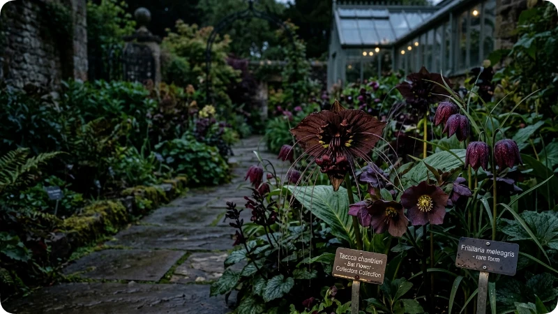 Rare Black Flower Names